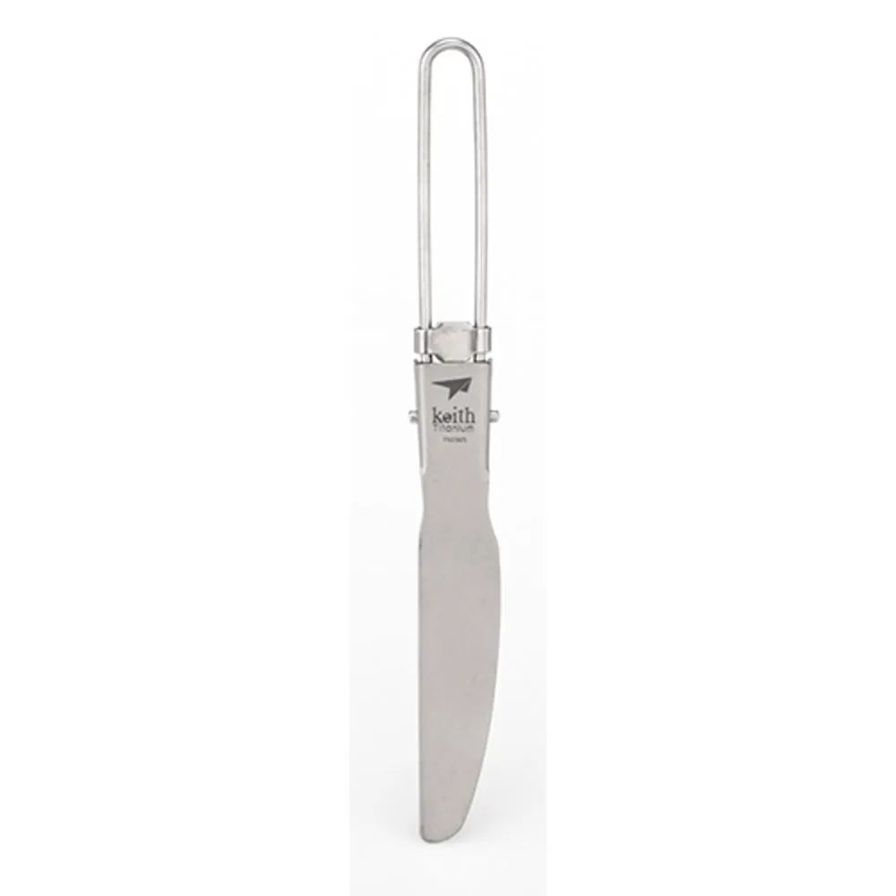 Keith Folding Titanium Knife