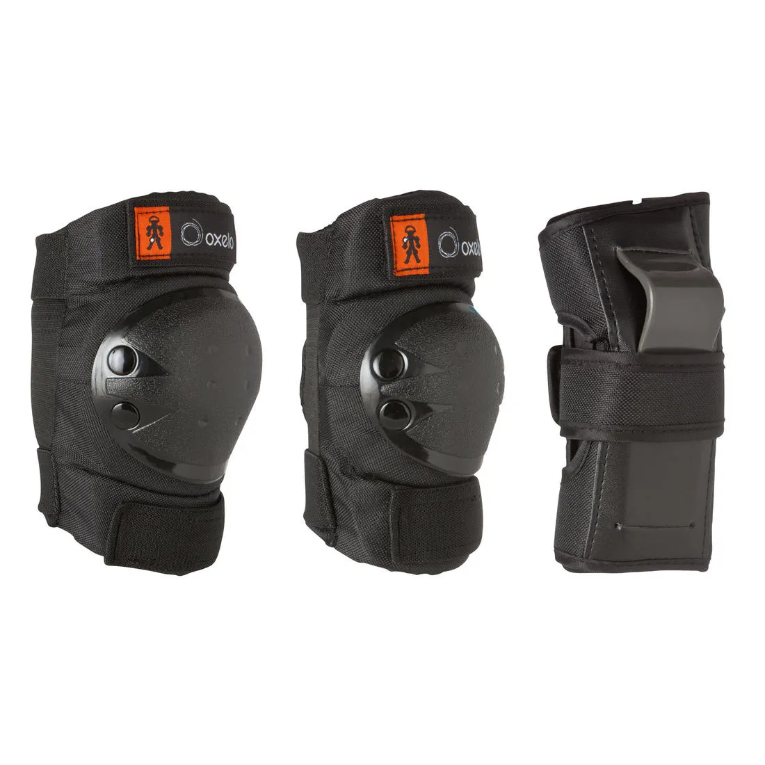 Kids' 2 x 3-Piece Skating Skateboard Scooter Protective Gear Basic