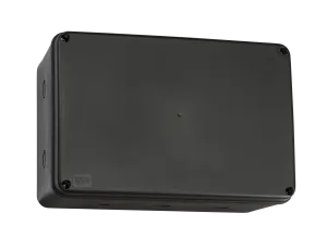 Knightsbridge JB0010BK Weatherproof IP66 Outdoor Enclosure, X-Large - Black