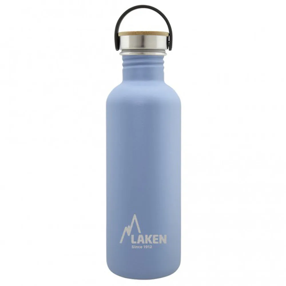 Laken Basic Steel Bottle with Bamboo S/S Cap