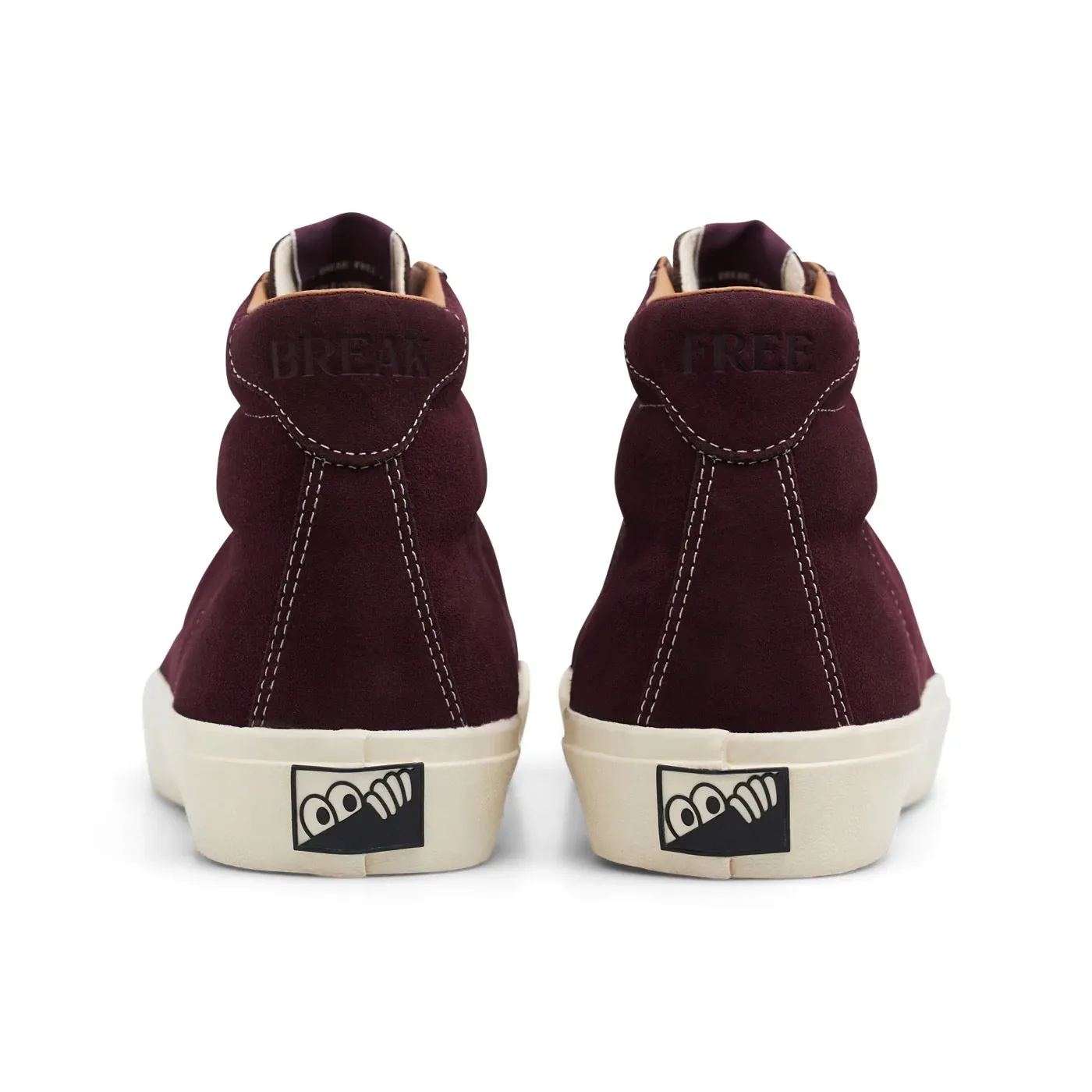 Last Resort AB VM001 HI SUEDE (FIG RED/WHITE)