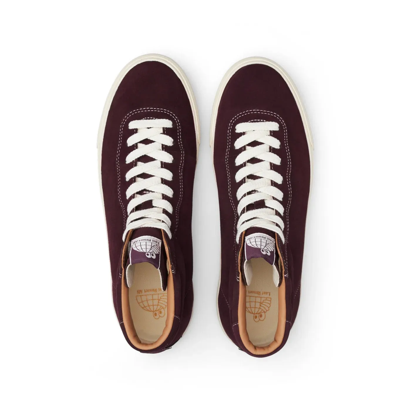 Last Resort AB VM001 HI SUEDE (FIG RED/WHITE)
