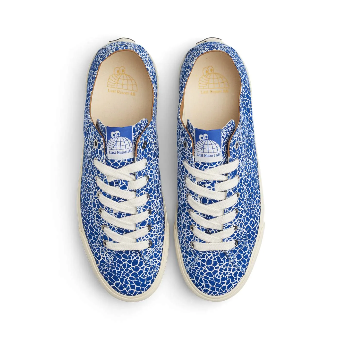 Last Resort AB VM003 Canvas Lo Cracked Blue-Whi/White