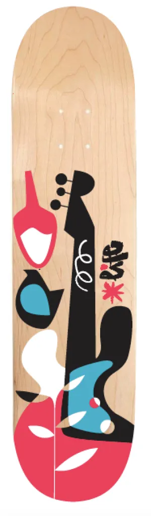 Life Skate Farm x Zoonchez Guitar 8.375" Tabla de Skate