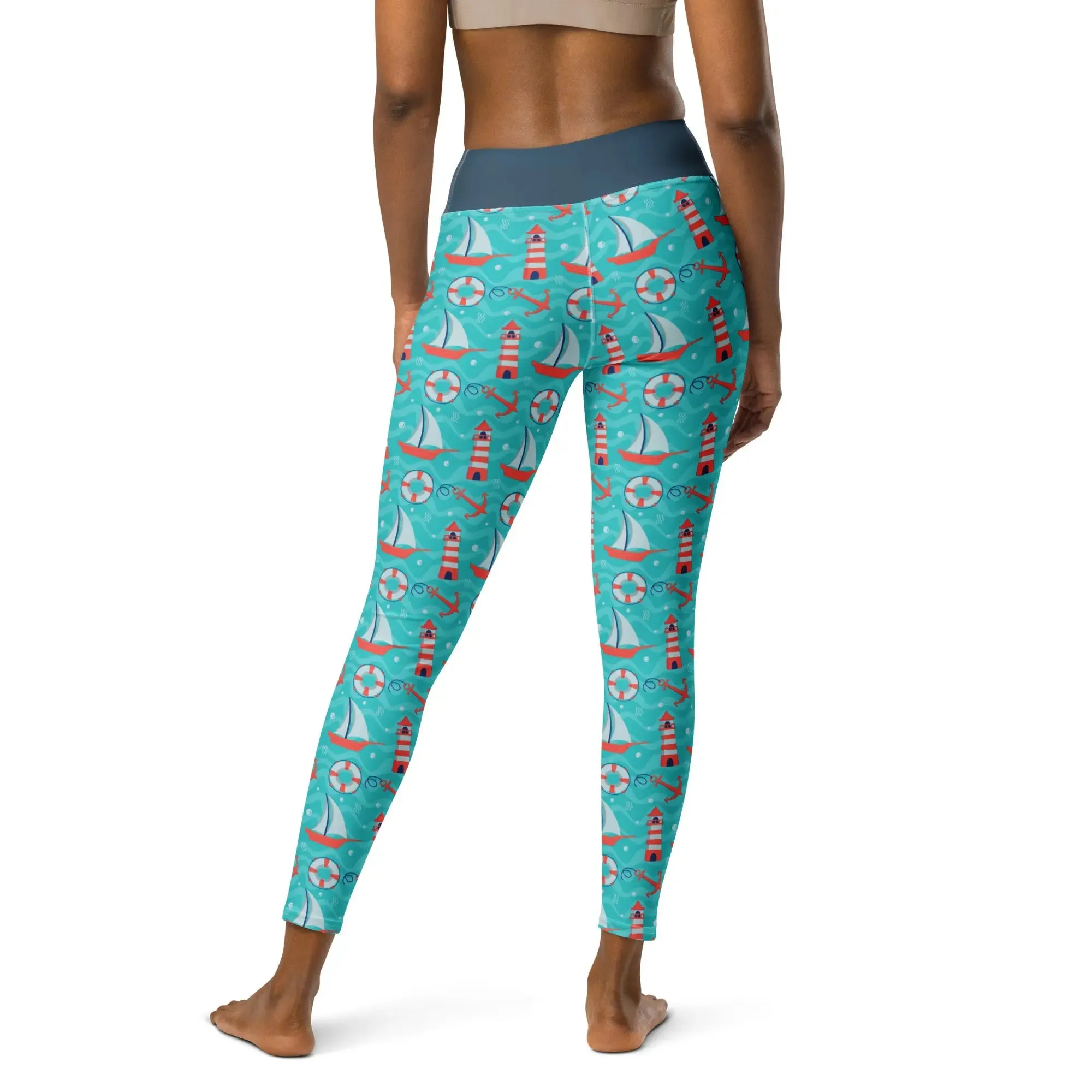 Lighthouse Lookout Yoga Leggings