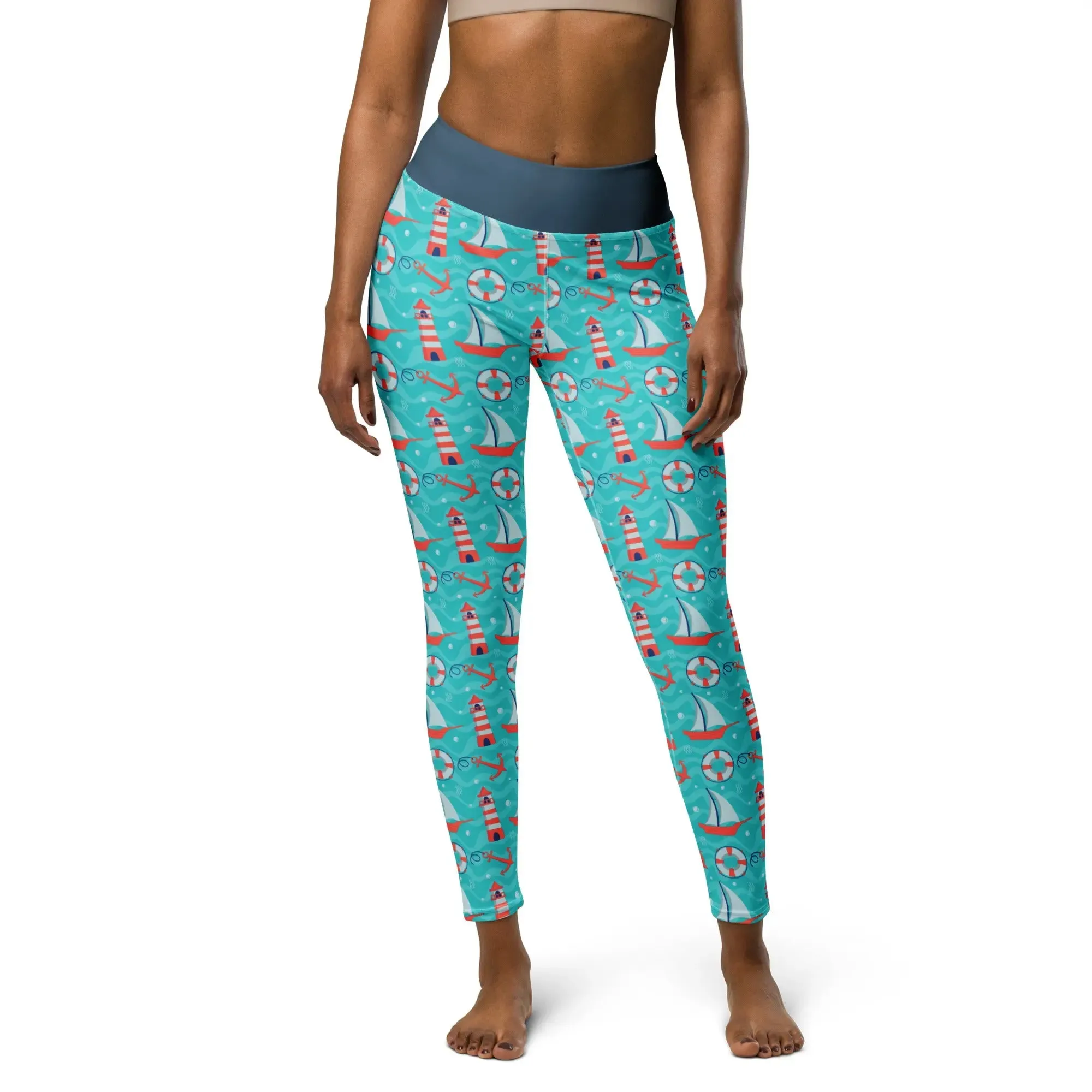 Lighthouse Lookout Yoga Leggings