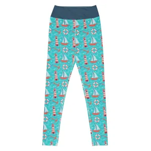 Lighthouse Lookout Yoga Leggings