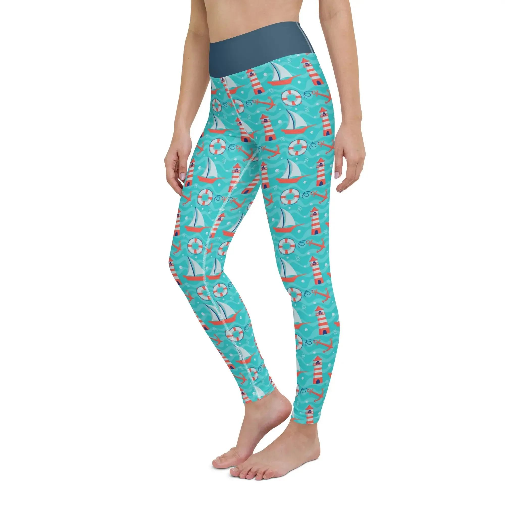 Lighthouse Lookout Yoga Leggings