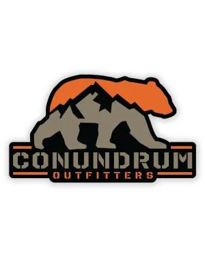 Logo Sticker - Desert Tan