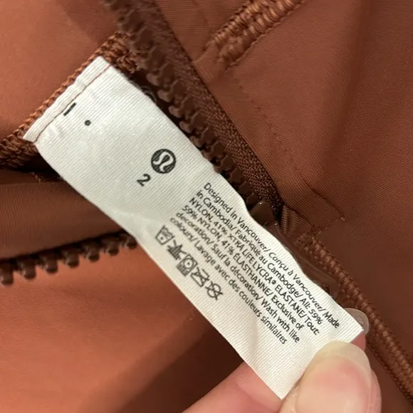 Lululemon Hike To Swim Short 6” Ancient Copper Size 2