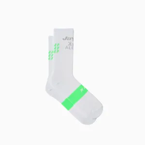 MAAP World Tour Socks - White / GreenEDGE