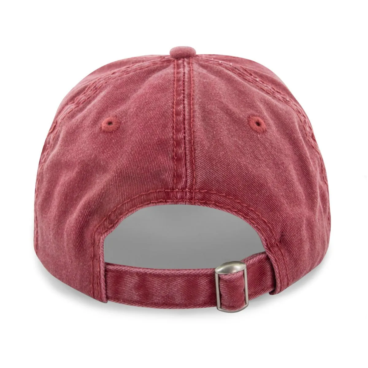 Maine Leather Patch Washed Dad Hat
