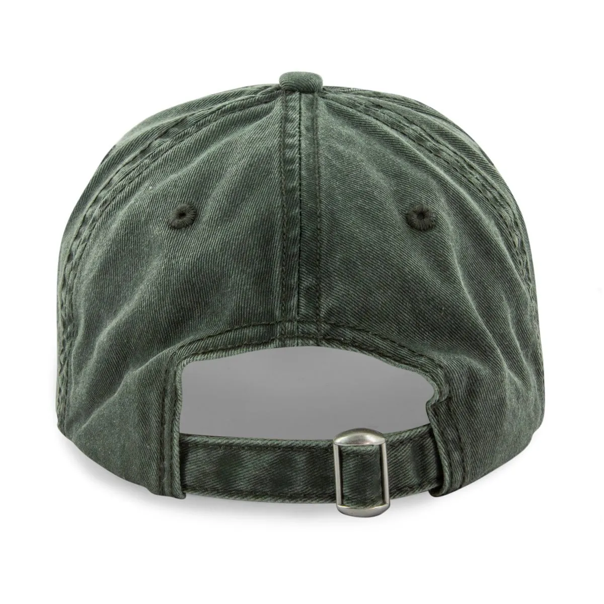 Maine Leather Patch Washed Dad Hat