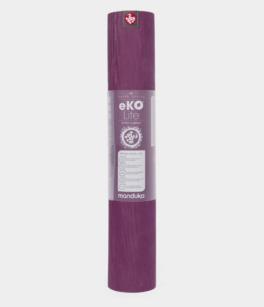 Manduka eKO Lite Mat 4mm 71'' - Acai Midnight