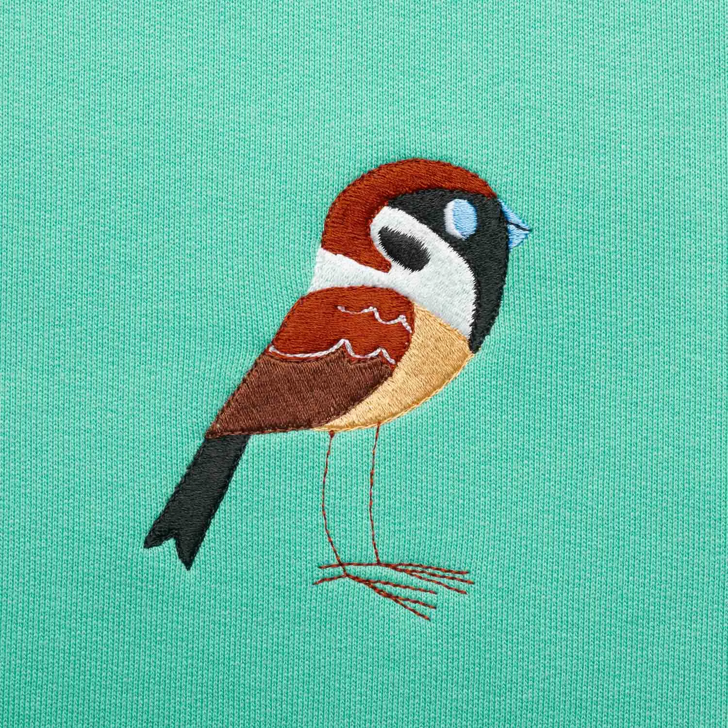 MATT SEWELL SPARROW ORGANIC SWEAT - GREEN