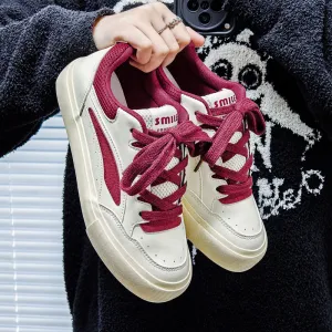 Men Fashion Breathable Flat Skate Shoes