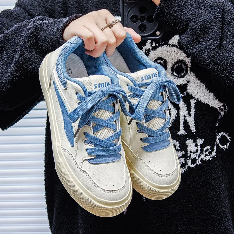 Men Fashion Breathable Flat Skate Shoes