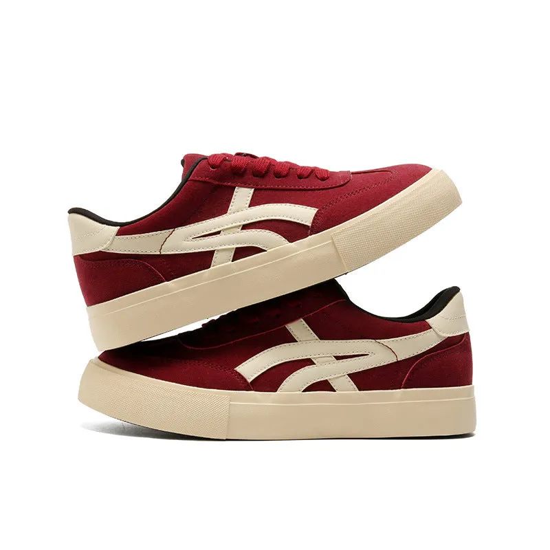Men Fashion Canvas Breathable Flat Casual Skate Shoes