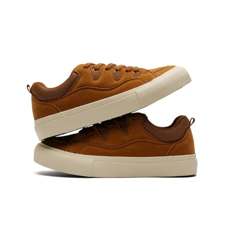 Men Fashion Casual Flat Skate Sneakers