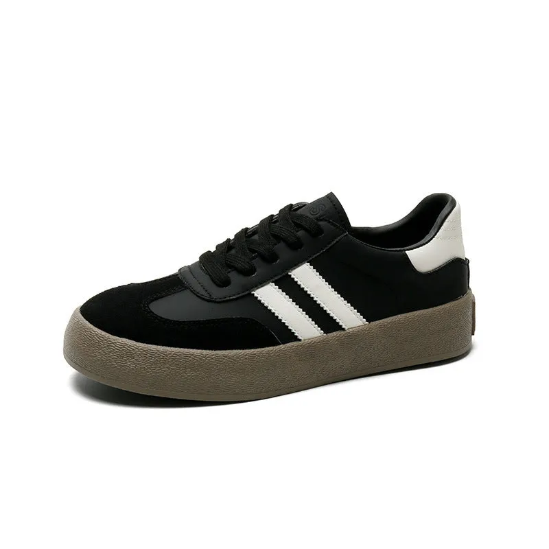 Men Fashion Color Matching Flat Casual Skate Shoes