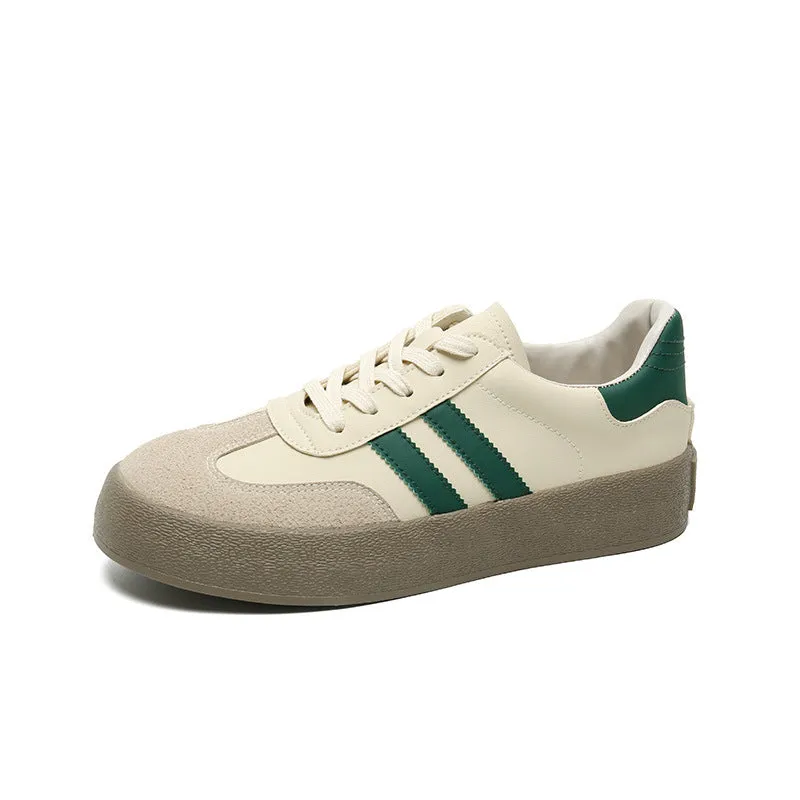 Men Fashion Color Matching Flat Casual Skate Shoes