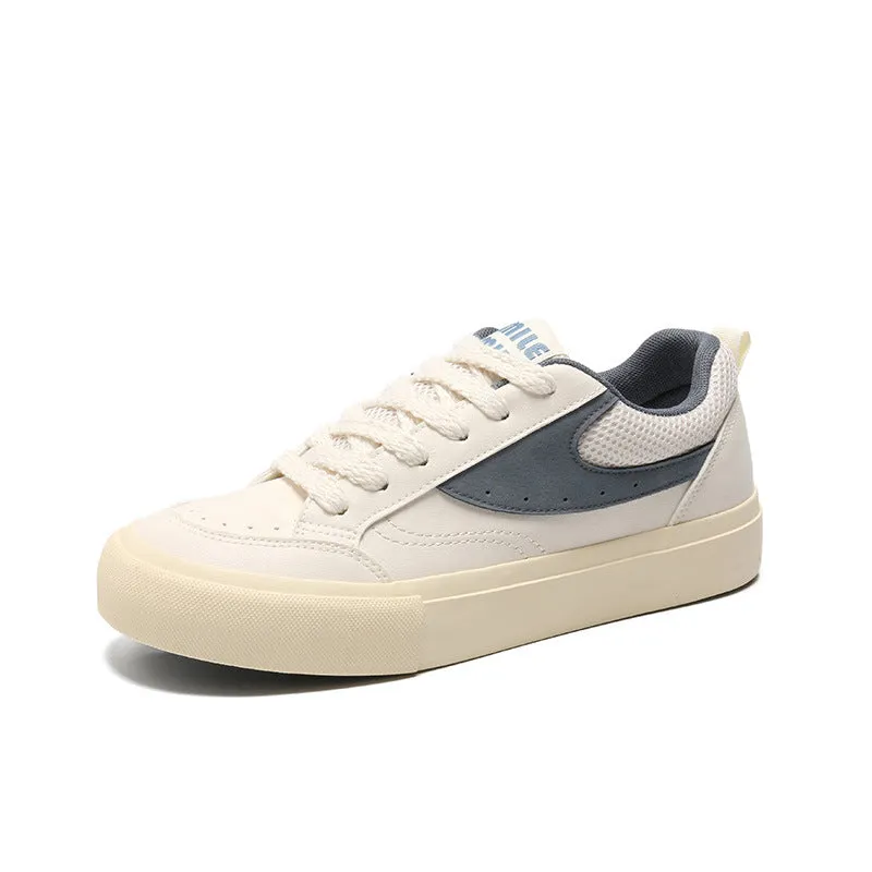 Men Fashion Low Top Casual Flat Skate Shoes