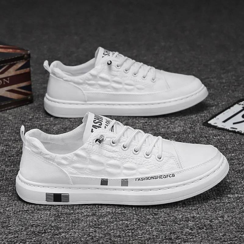 Men's Leather Skateboard Shoes