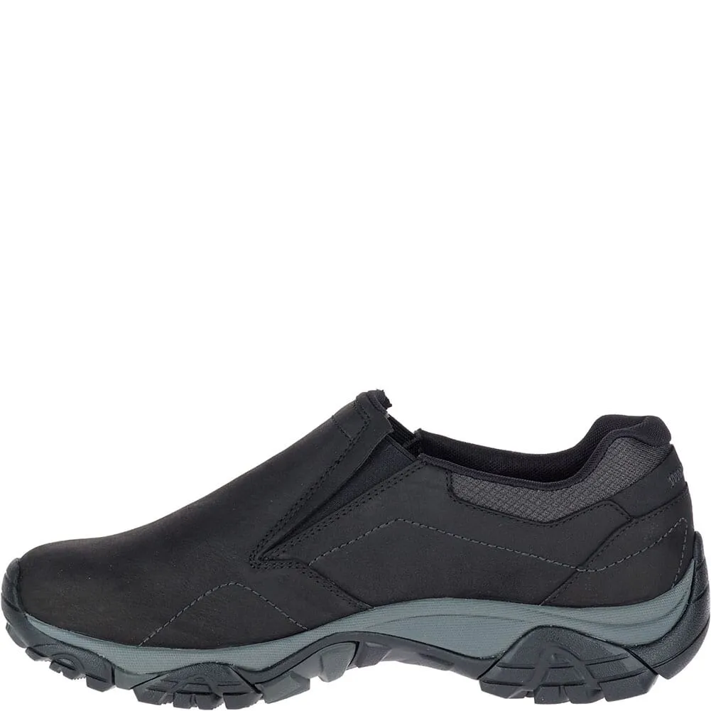 Merrell Men's Moab Adventure Moc Waterproof Hiking Shoe - Black