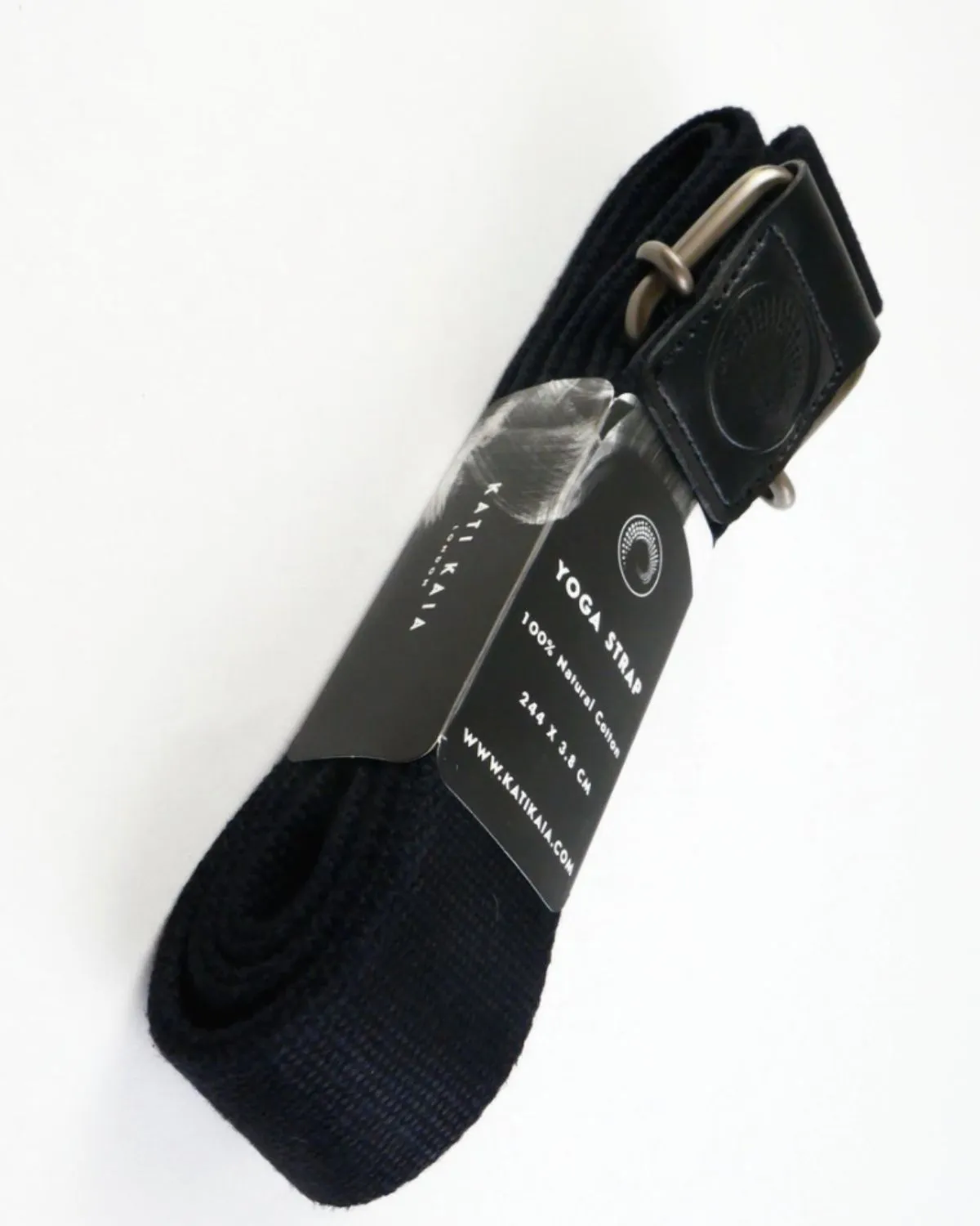 NATURAL COTTON YOGA STRAP