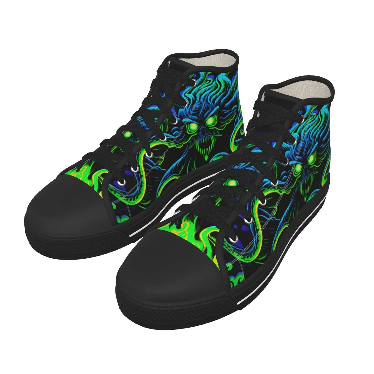 Neon Nightmare Cthulu Shoes