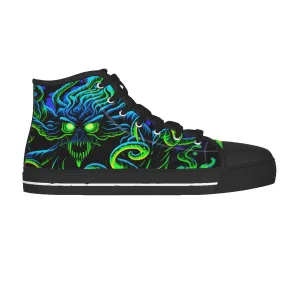 Neon Nightmare Cthulu Shoes