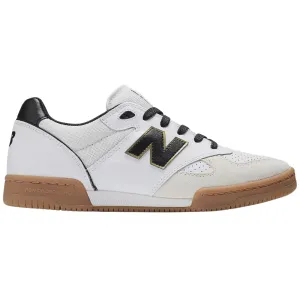 New Balance Numeric 600 NM600WTA Tom Knox Skate Shoes | White & Black