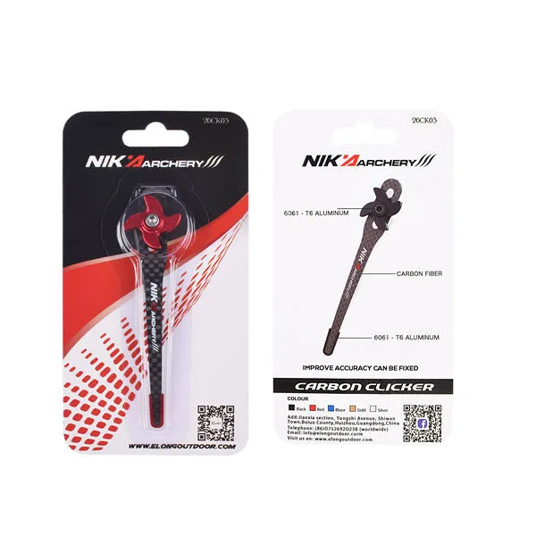 Nika Carbon Fibre Clicker
