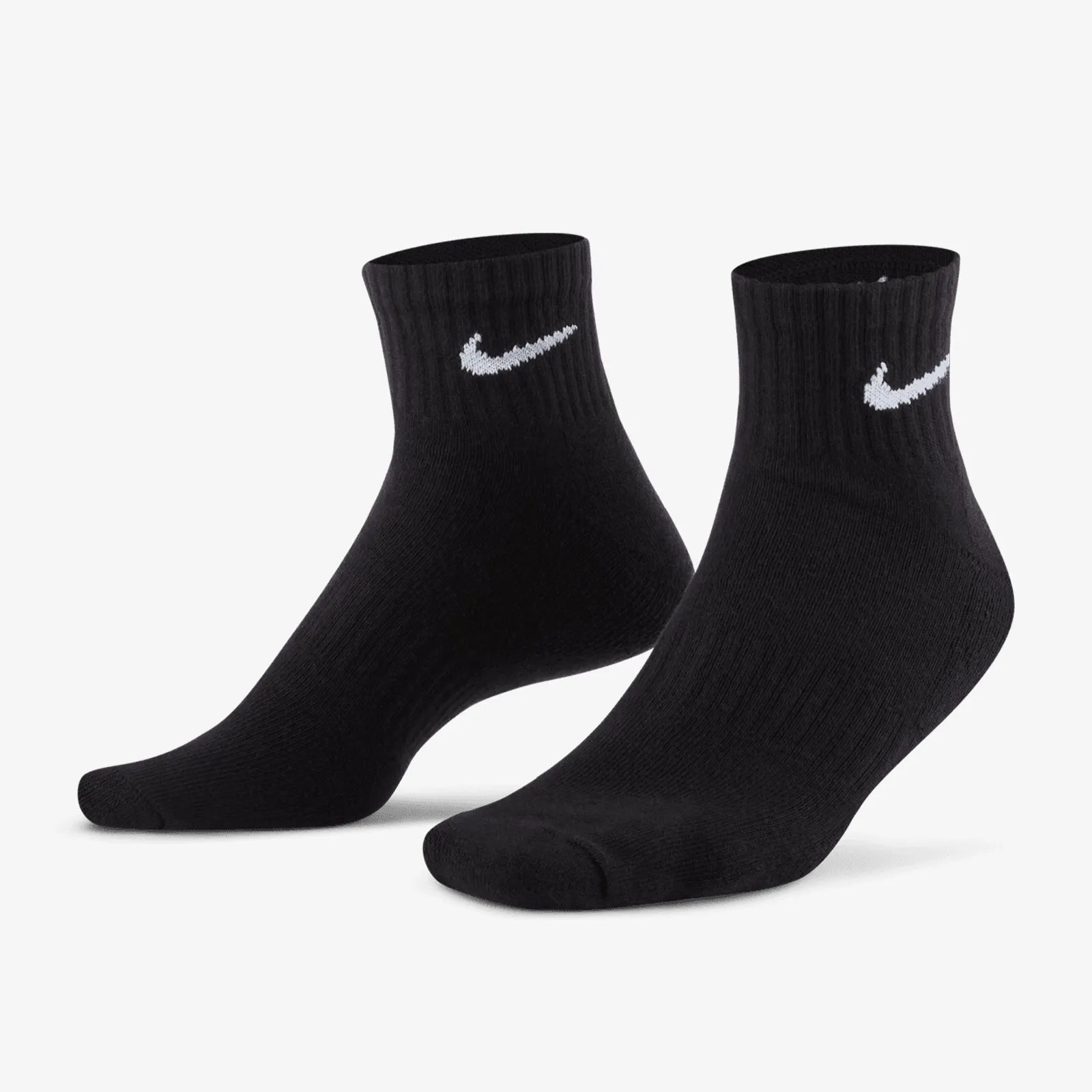 Nike Everyday Cushion Ankle Socks (3 Pairs) - Black