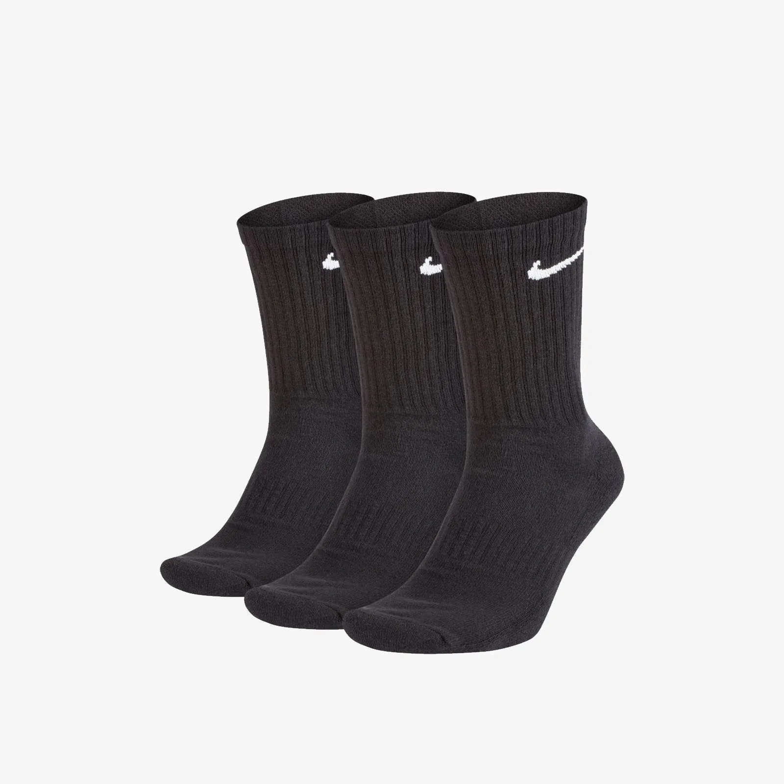 Nike Everyday Cushion Crew Socks (3 Pairs) - Black