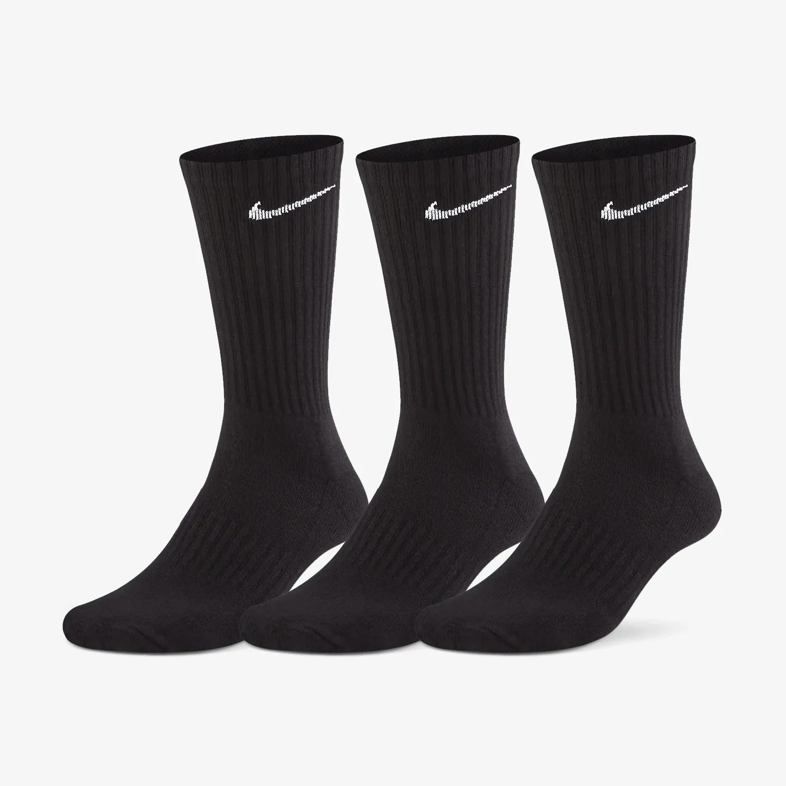 Nike Everyday Cushion Crew Socks (3 Pairs) - Black