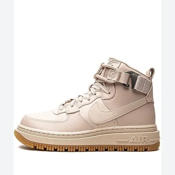 Nike Womens WMNS Air Force 1 High Utility DC3584 200 Fossil Stone Pearl White