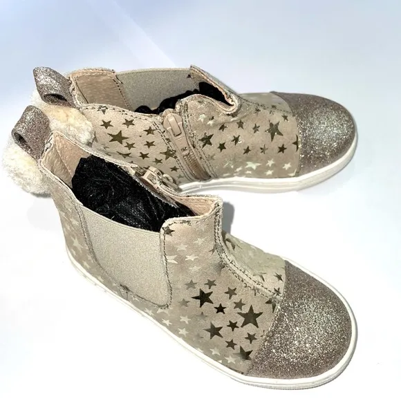 Oca Loca Luxury Brand Ankle Boots Girls Sz 10