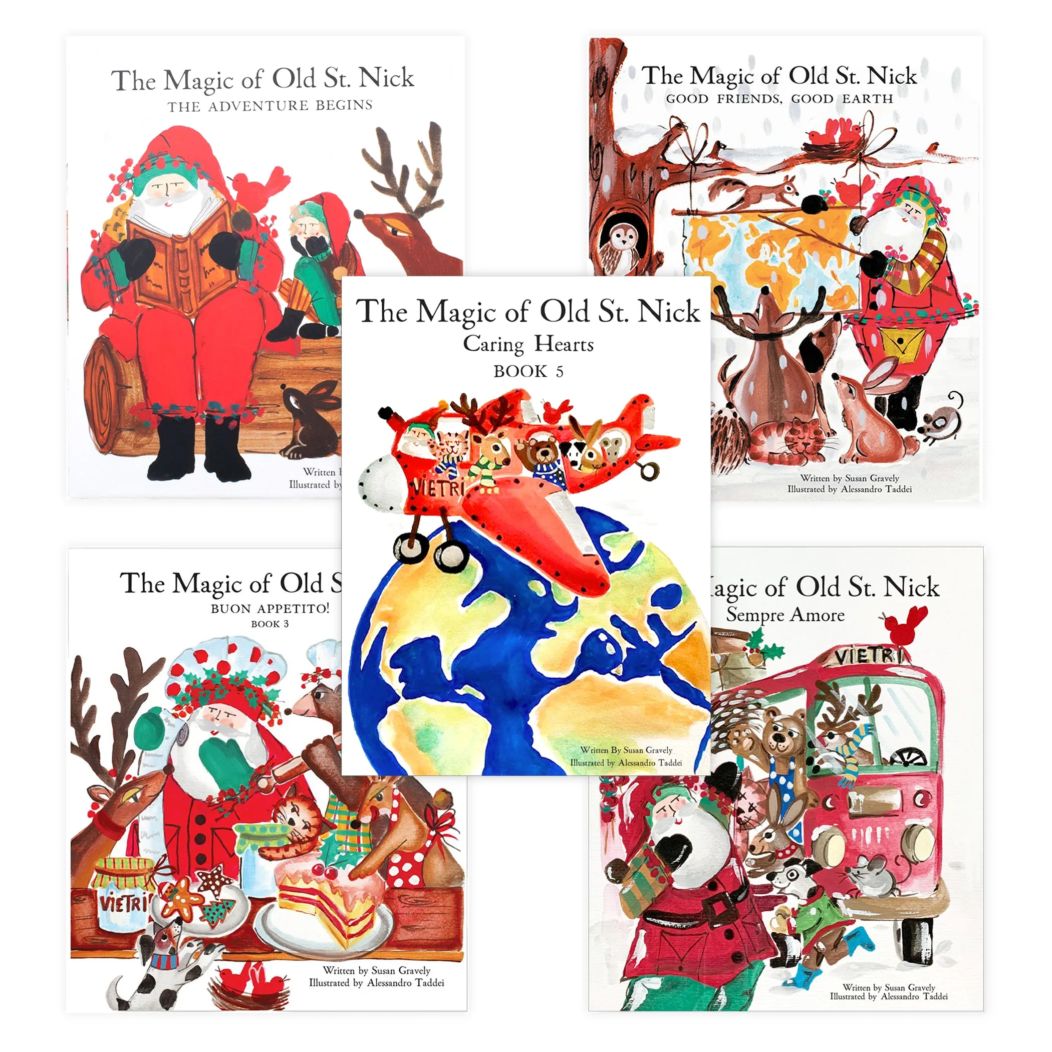 Old St. Nick The Magic of Old St. Nick: Buon Appetito! Children's Book
