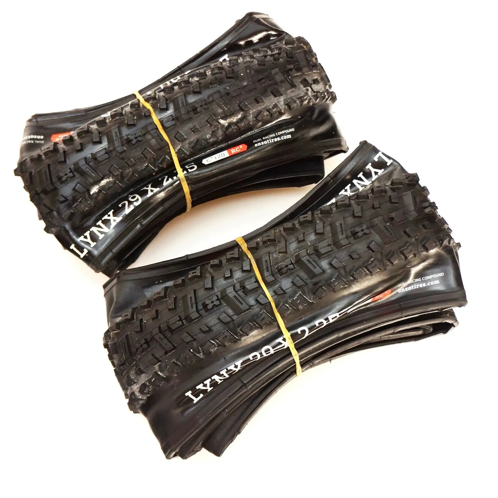 Onza Lynx C3 MTB Folding Tire - 29x2.25 Inch Foldable Mountain Bike Tyre MTB XC