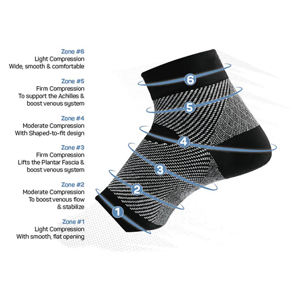 OS1st FS6 Performance Foot Sleeve - Black