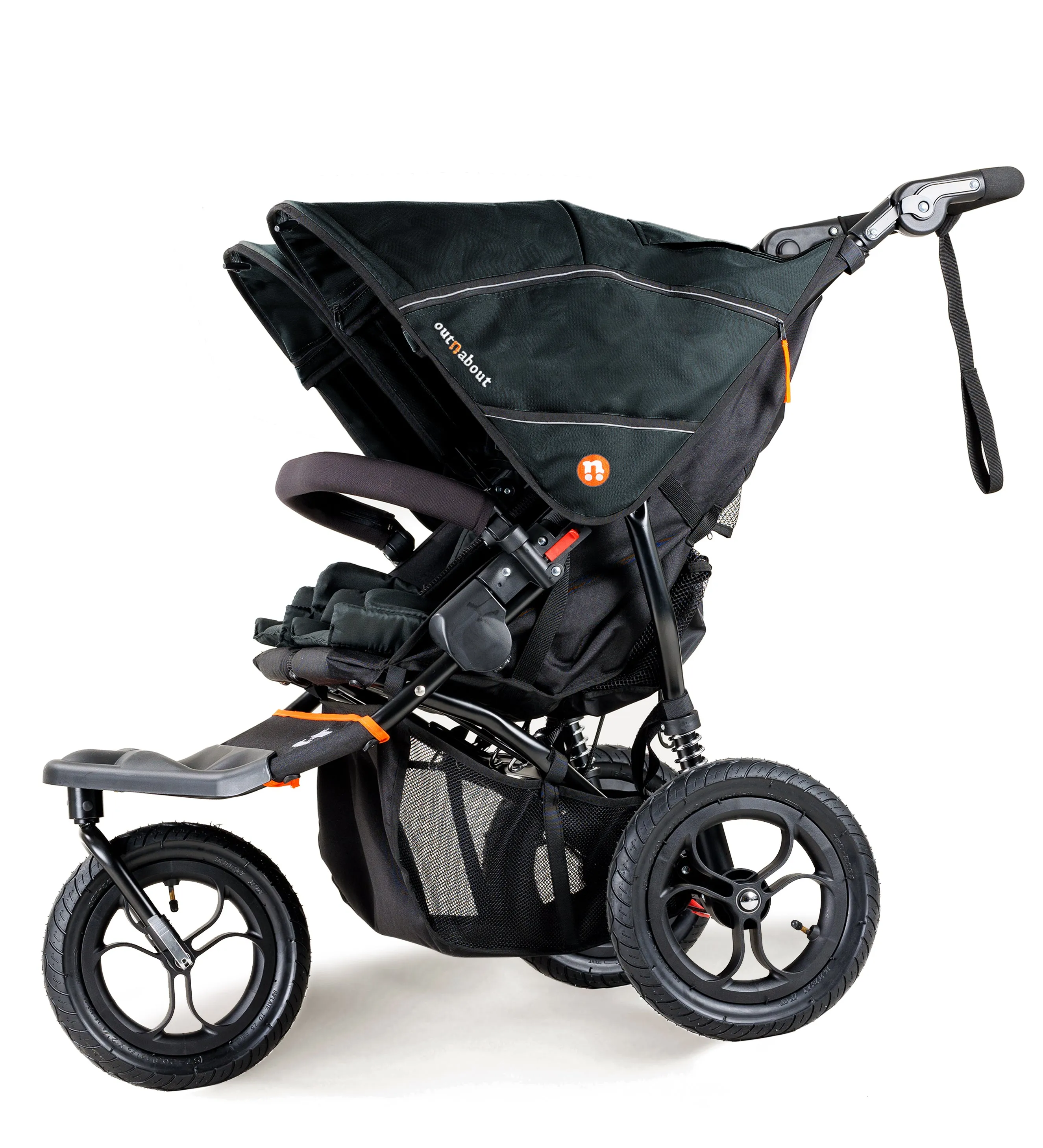 Out n About Double Nipper V5 - Summit Black - Delivery Late March
