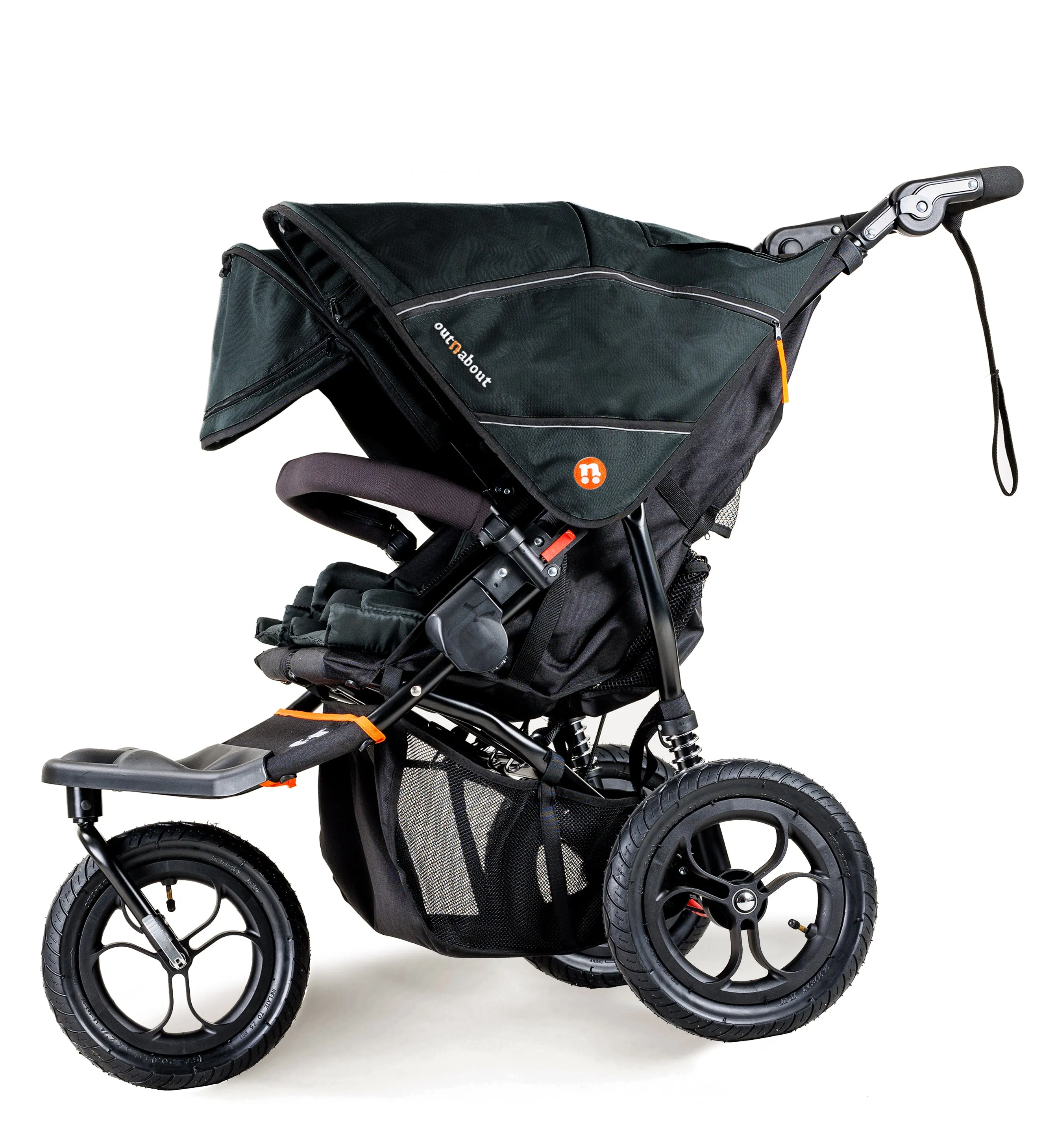 Out n About Double Nipper V5 - Summit Black - Delivery Late March