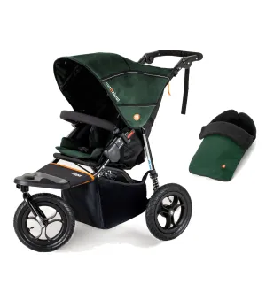 Out n About Nipper V5 Single Pushchair with Footmuff - Sycamore Green