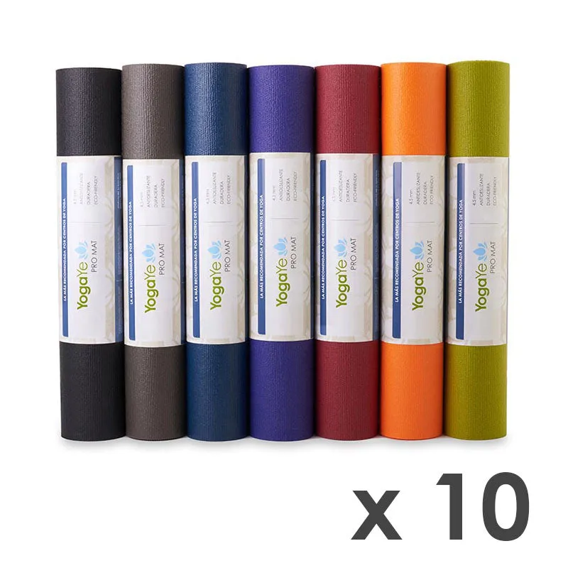 Pack de 10 Esterillas YogaYe Pro Mat
