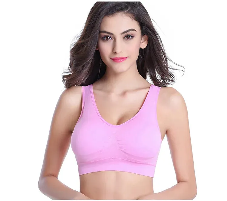 Padded Sports Bra for Women – Yoga, Running, & Workout Support
