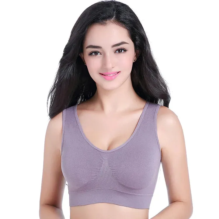 Padded Sports Bra for Women – Yoga, Running, & Workout Support