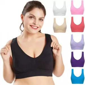 Padded Sports Bra for Women – Yoga, Running, & Workout Support