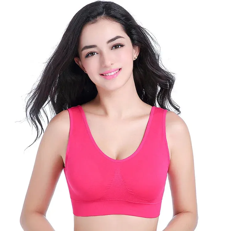Padded Sports Bra for Women – Yoga, Running, & Workout Support