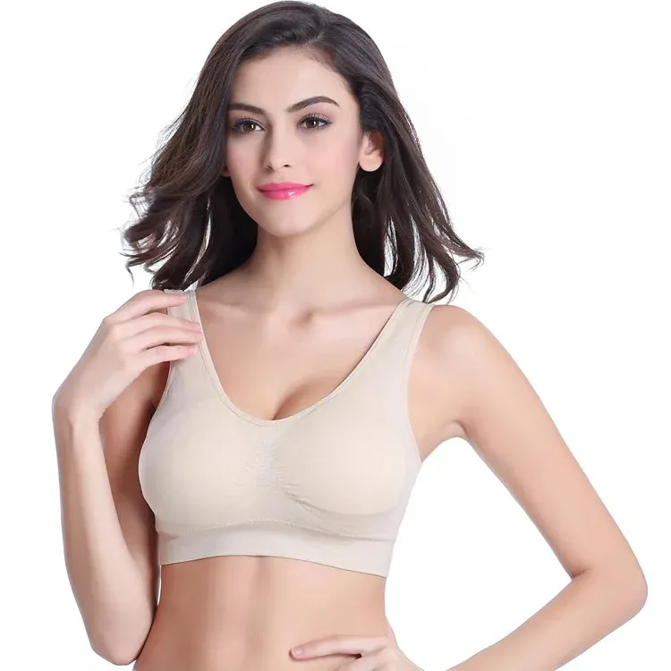 Padded Sports Bra for Women – Yoga, Running, & Workout Support